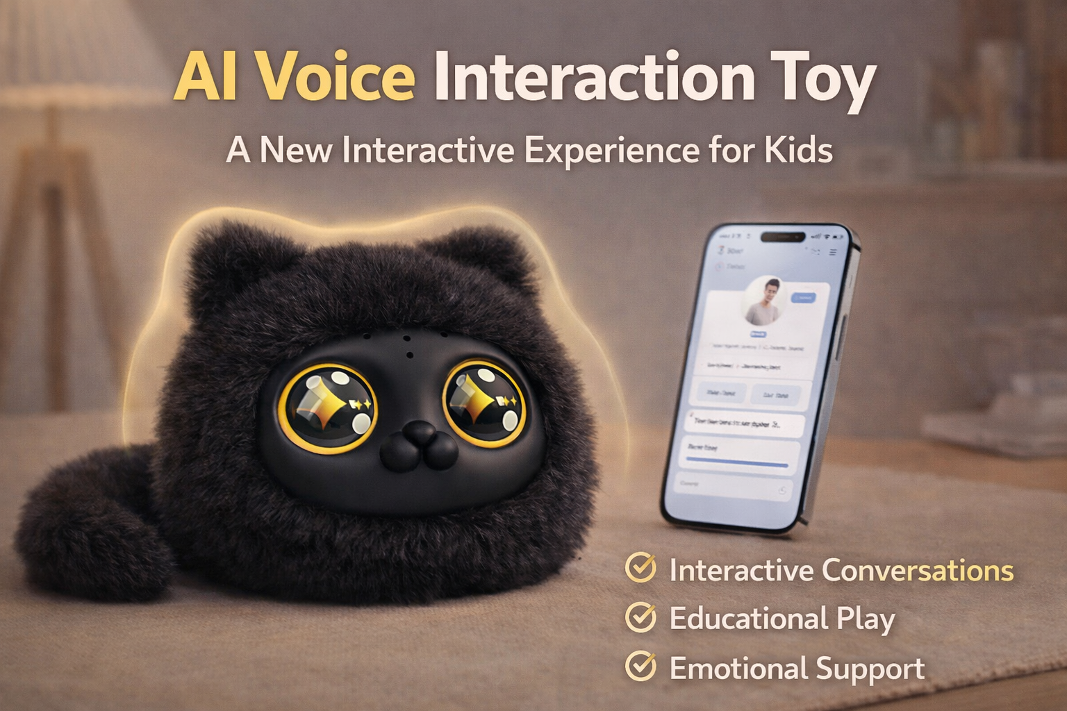 AI Voice Interaction Toy: A New Interactive Experience for Kids