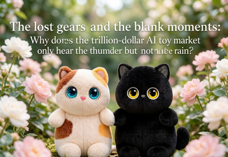 The lost gears and the blank moments: Why does the trillion-dollar AI toy market only hear the thunder but not the rain?