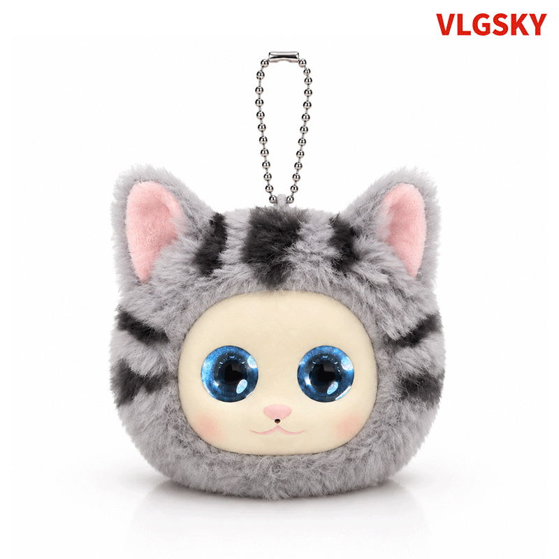 AI Happy Pet Pocket AI Companion - Wireless Interactive Plush Keychain Robot for Kids & Adults
