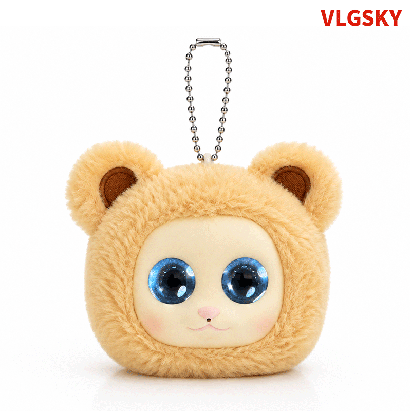 AI Happy Pet Interactive AI Robot Toy Cute Keychain Plushie with Voice Conversation, Storytelling & MBTI Mood Match