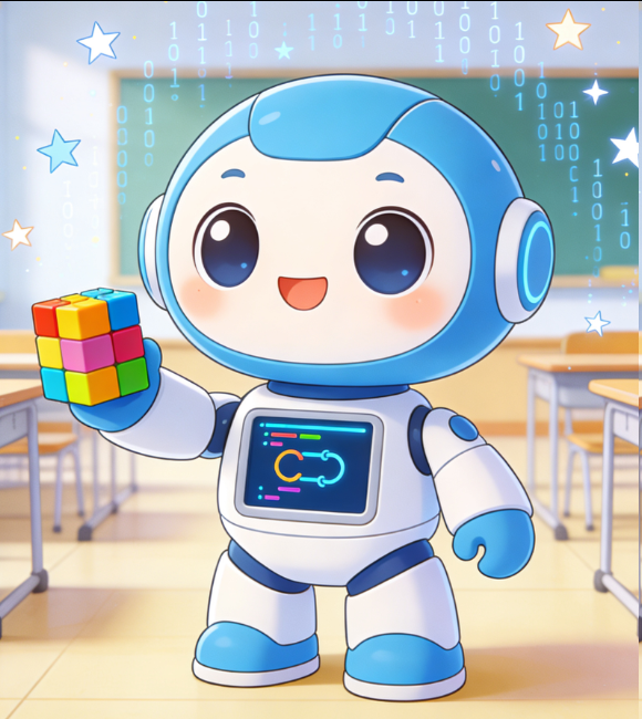 AI Programming Enlightenment Robot for Primary School Students