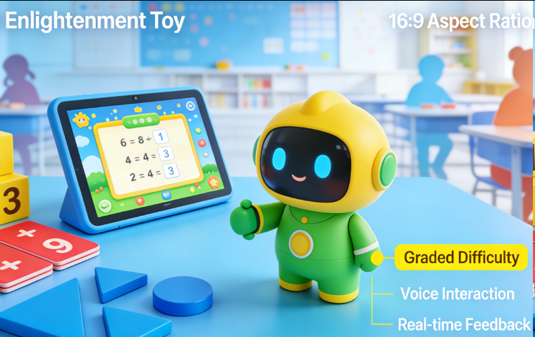 AI Math Enlightenment Toy for Pupils