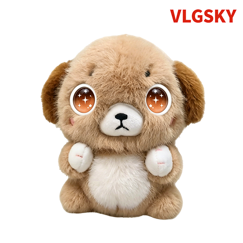 带语音和表情的互动AI狗毛绒玩具VLGSKY
